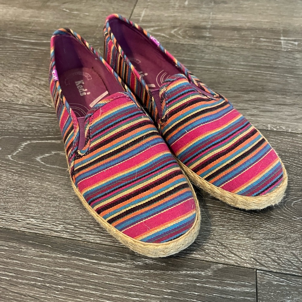 Keds Women's Colorful Striped Espadrilles